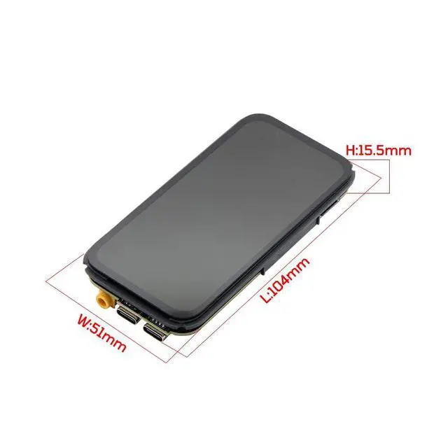Alt view image 5 of 7 - T-Display K230 LoRa 915Mhz TTGO Development Board (T-Display K230) | Microphone,4.1-inch AMOLED Touchscreen