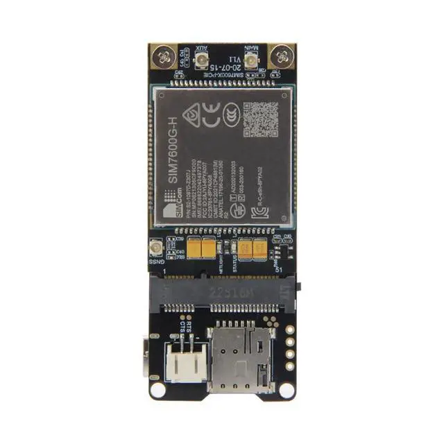 Alt view image 4 of 7 - T-PCIE ESP32 Development Board IoT Module (16MB) | Compatible with Interchangeable Cellular Modem Modules