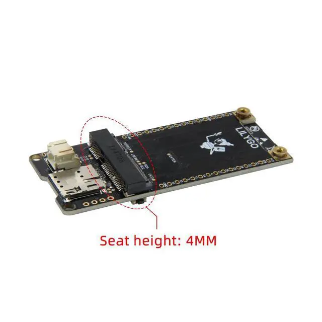 Alt view image 6 of 7 - T-PCIE ESP32 Development Board IoT Module (16MB) | Compatible with Interchangeable Cellular Modem Modules