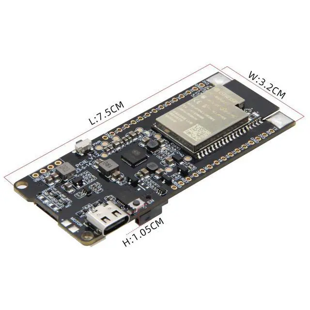 Alt view image 7 of 7 - T-PCIE ESP32 Development Board IoT Module (16MB) | Compatible with Interchangeable Cellular Modem Modules