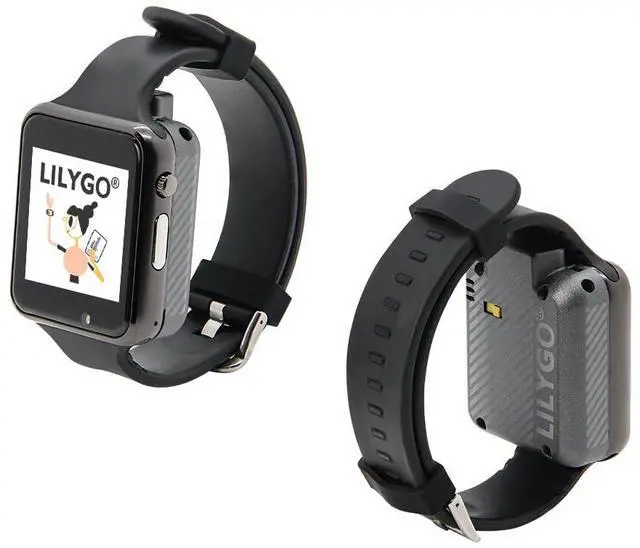 Alt view image 5 of 7 - T-Watch-S3 Plus ESP32-S3 TTGO Development Board | LoRa ,GPS, 1.54 inch Wide angle IPS Touchable LCD