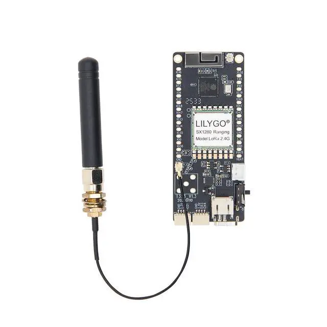 Alt view image 3 of 7 - T3S3 V1.3 ESP32-S3 LoRa Development Board with 0.96" OLED | SX1280 without PA, SSD1306 Driver, I2C Interface, Wireless Module, TTGO