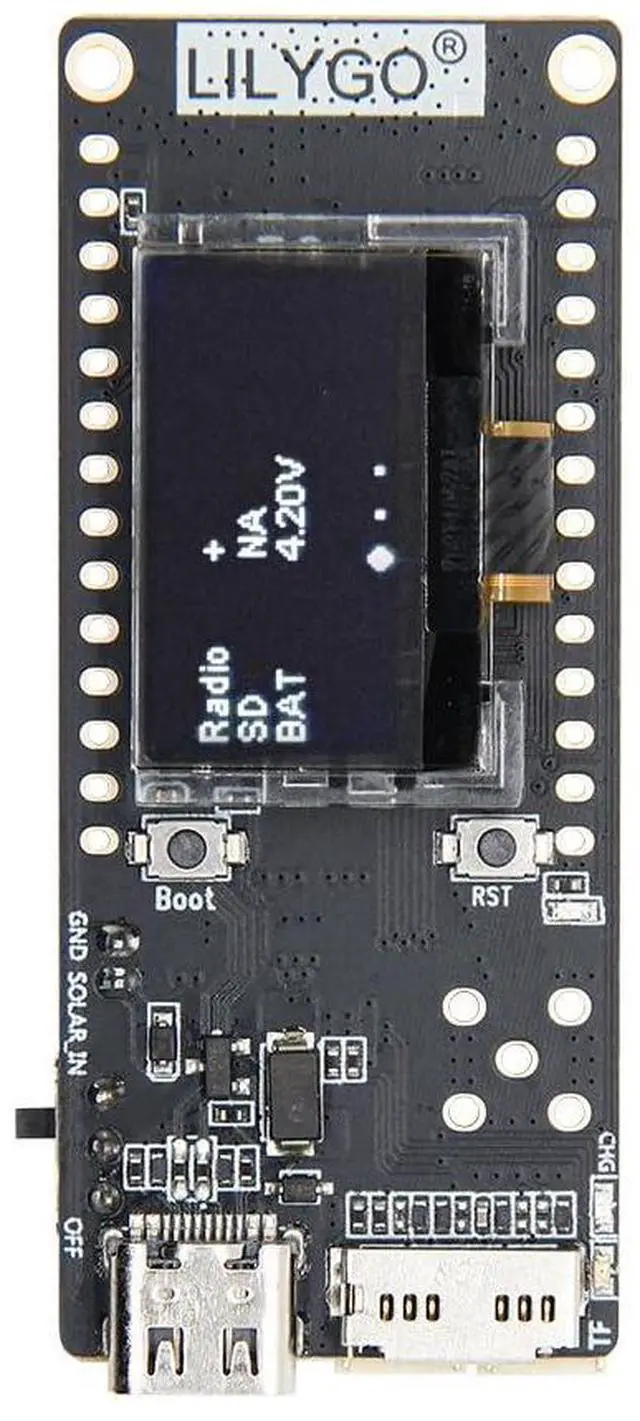 Main image of T3S3 V1.3 ESP32-S3 LoRa Development Board LR1121 2.4G | TTGO Wireless Module, 0.96 inch OLED, SSD1306 Driver, I2C Interface