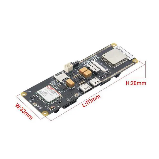 Alt view image 5 of 7 - T-SIM7080G-S3 Standard ESP32-S3 Development Board