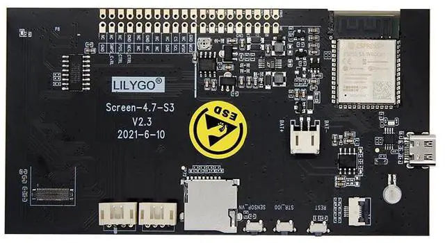 Alt view image 2 of 7 - T5 4.7 Inch E-Paper V2.3 ESP32-S3 Development Driver Board | TTGO