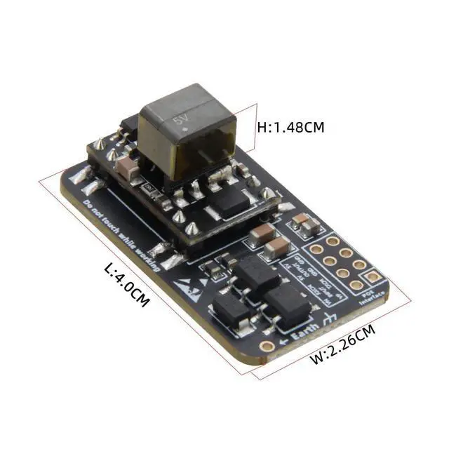 Alt view image 6 of 7 - T-ETH-Lite TTGO Development Board ESP32 ESP32-S3 Power POE Shield