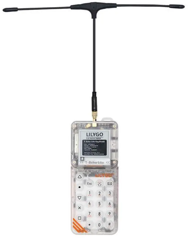 Main image of T-Echo Lite Kit LoRa 830945MHz GPS Development Board | 1.22 inch SPI E-Paper Display,L76K GPS,TTGO,nRF52840,Audio ,Motor