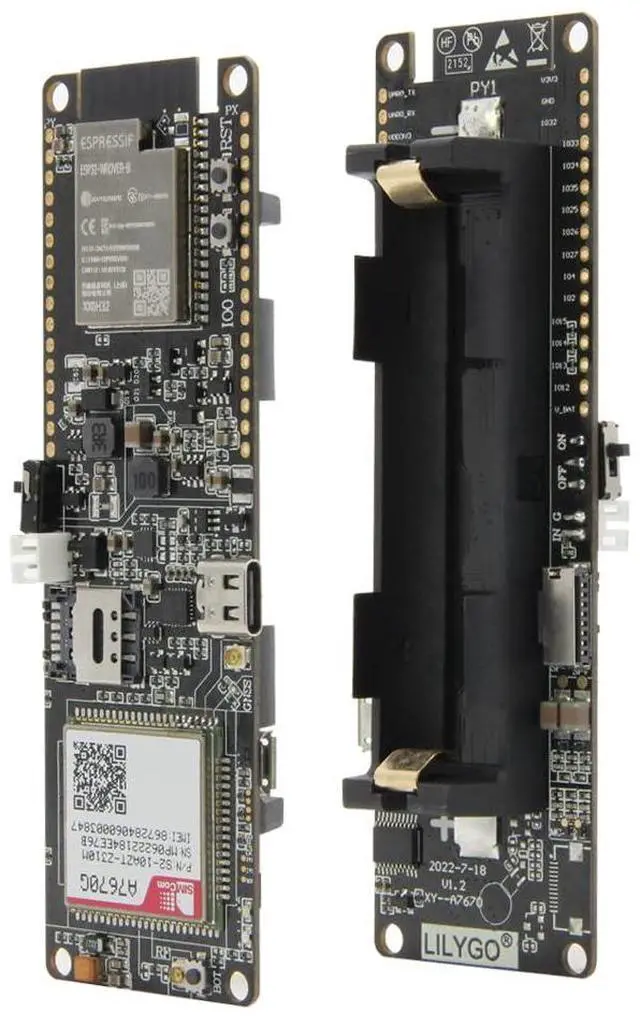 Main image of T-A7670G R2 4G LTE CAT1 SIM Module ESP32 TTGO Development Board Support GSM/GPRS/Edge TF Card (A7670G Without GPS)