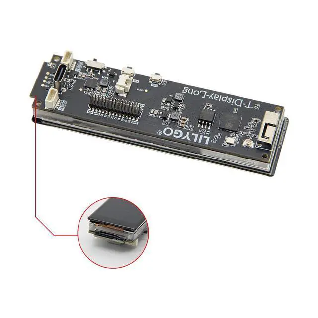 Alt view image 4 of 7 - T-Display-S3-Long ESP32-S3 TTGO Development Board (Basic Version) | 3.4-inch Touch Display TFT LCD,Wireless Module