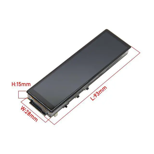 Alt view image 5 of 7 - T-Display-S3-Long ESP32-S3 TTGO Development Board (Basic Version) | 3.4-inch Touch Display TFT LCD,Wireless Module