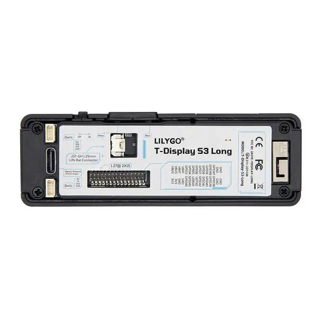 Alt view image 2 of 7 - T-Display-S3-Long ESP32-S3 TTGO Development Board (with PC Shell) | 3.4-inch Touch Display TFT LCD,Wireless Module