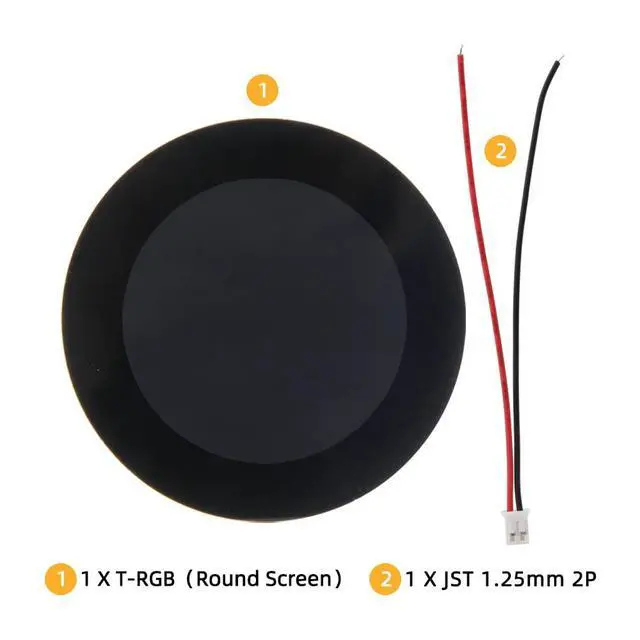 Alt view image 7 of 7 - T-RGB ESP32-S3 2.1 inch Round LCD Touch Screen TTGO Development Board