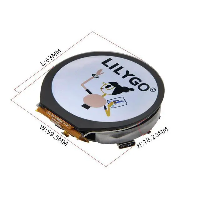 Alt view image 4 of 7 - T-RGB ESP32-S3 TTGO Development Board | 2.1 inch ST7701S LCD Touch Screen