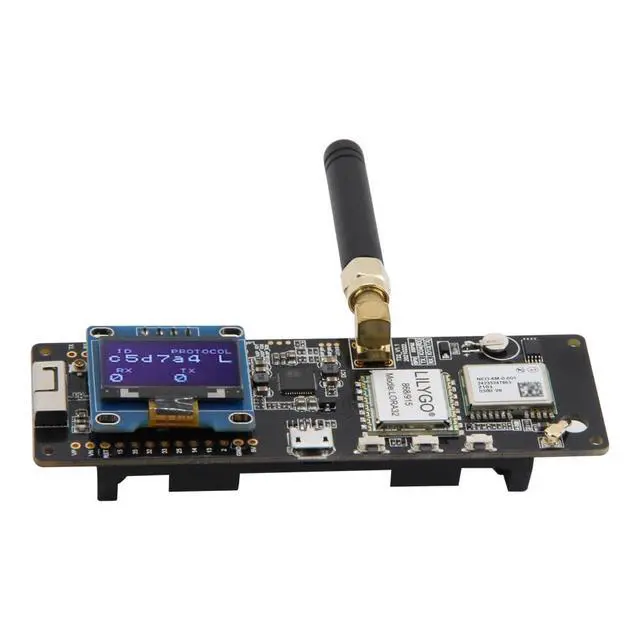 Alt view image 2 of 7 - T-Beam LORA32 915MHz ESP32 WiFi BLE Development Board | TTGO , Soldered OLED