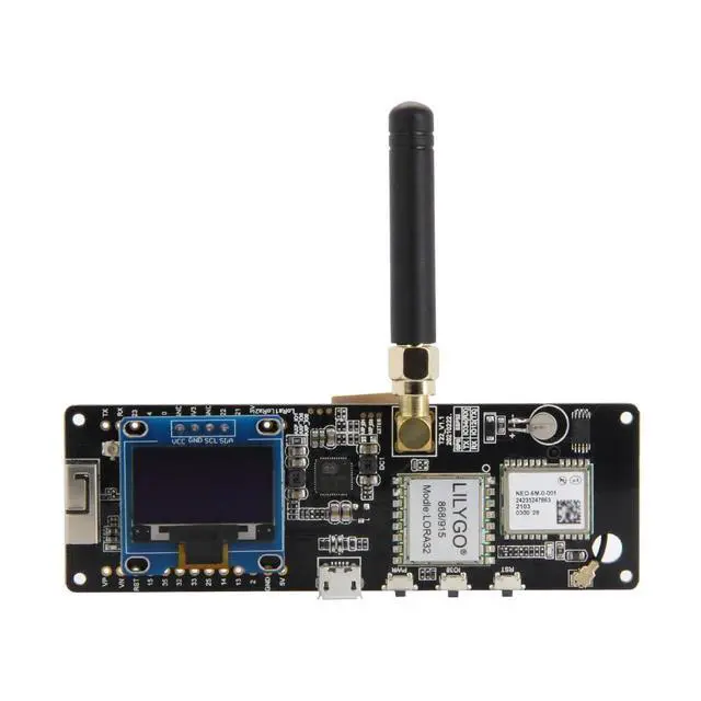 Alt view image 5 of 7 - T-Beam LORA32 915MHz ESP32 WiFi BLE Development Board | TTGO , Soldered OLED