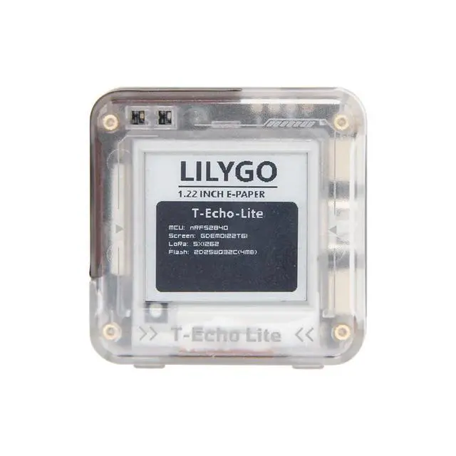 Alt view image 2 of 7 - T-Echo-Lite LoRa Development Board | 915MHz, TTGO,1.22 inch SPI E-Paper Display