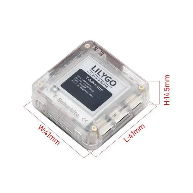 Alt view image 5 of 7 - T-Echo-Lite LoRa Development Board | 915MHz, TTGO,1.22 inch SPI E-Paper Display