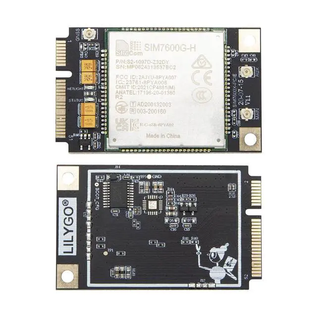 Alt view image 2 of 7 - PCIE-SIM7600G-H Development Board IoT SIM Module | Global Coverage Expansion Board