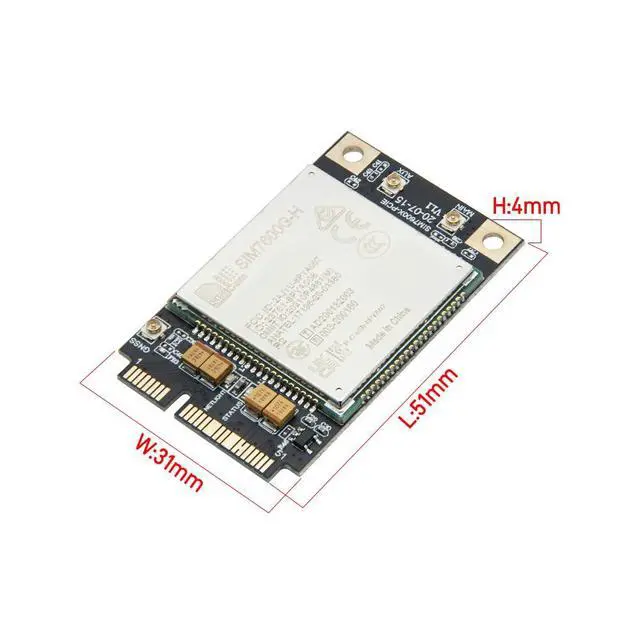 Alt view image 6 of 7 - PCIE-SIM7600G-H Development Board IoT SIM Module | Global Coverage Expansion Board
