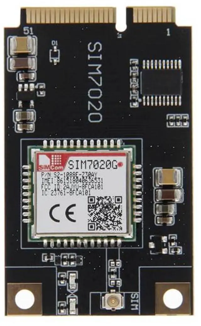 Main image of PCIE-SIM7020G Development Board Wireless SIM Module | Global Coverage IoT Electronics Expansion Board