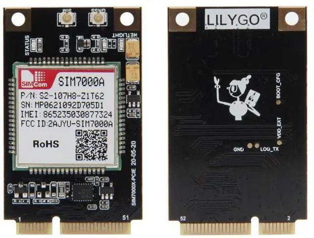 Main image of PCIE-SIM7000A Development Board Wireless SIM Module | Global Coverage IoT Electronics Expansion Board