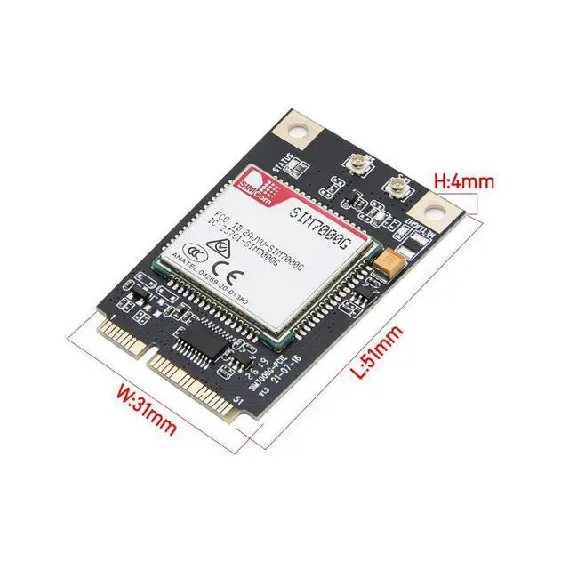 Alt view image 5 of 7 - PCIE-SIM7000G Development Board Wireless SIM Module | Global Coverage IoT Electronics Expansion Board