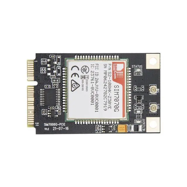 Alt view image 2 of 6 - PCIE-SIM7070G Development Board Wireless SIM Module | Global Coverage IoT Electronics Expansion Board