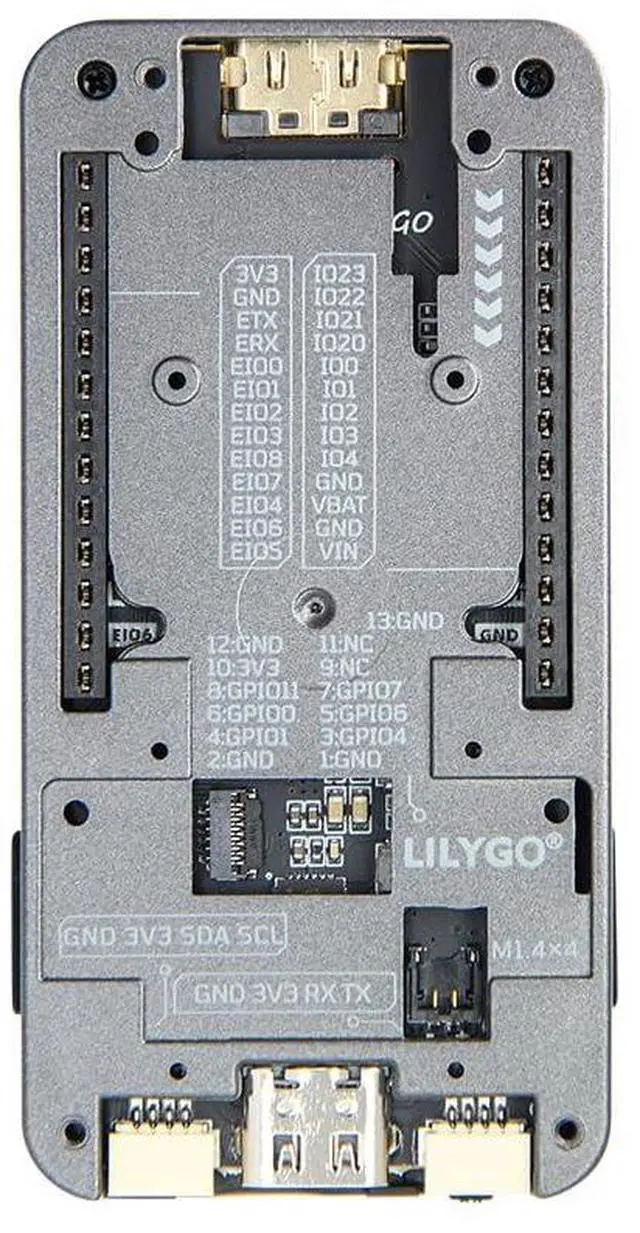 Alt view image 2 of 7 - T-Pico2350 ESP32-C6 RP2350 Dual MCU Development Board | TTGO ,2.33-inch LCD