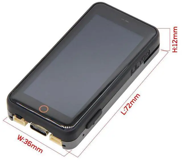 Alt view image 5 of 7 - T-Pico2350 ESP32-C6 RP2350 Dual MCU Development Board | TTGO ,2.33-inch LCD