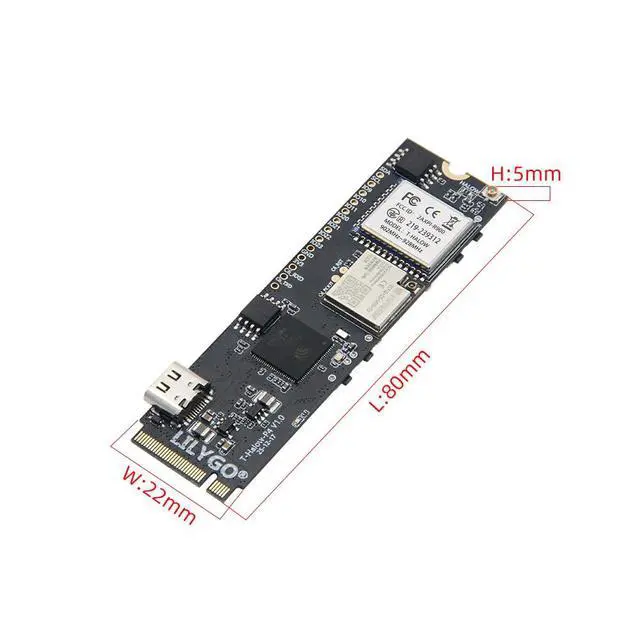 Alt view image 5 of 7 - T-Halow P4 ESP32 915MHz Wi-Fi TTGO Development Board