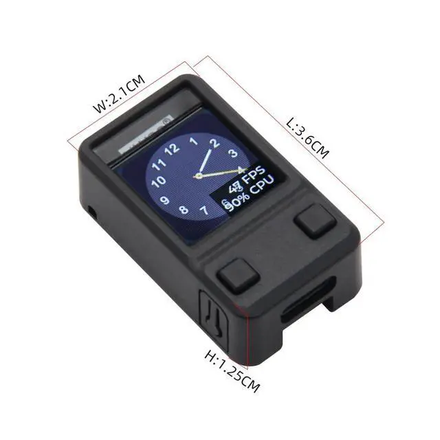 Alt view image 6 of 7 - T-QT PRO ESP32-S3 TTGO Development Board (ESP32-S3FN8 Wth Shell) | 0.85 inch GC9107 TFT IPS LCD Display
