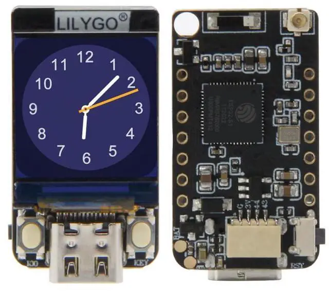 Main image of T-QT PRO ESP32-S3 TTGO Development Board (ESP32-S3FN8 Non-Solder Pin) | 0.85 inch GC9107 TFT IPS LCD Display