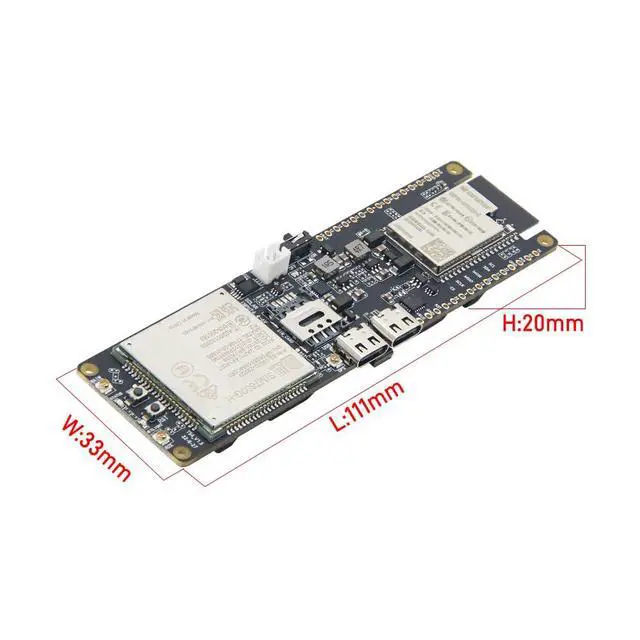 Alt view image 5 of 7 - T-SIM7600G-H R2 ESP32-WROVER Solar Charge ESP32 TTGO Development Board