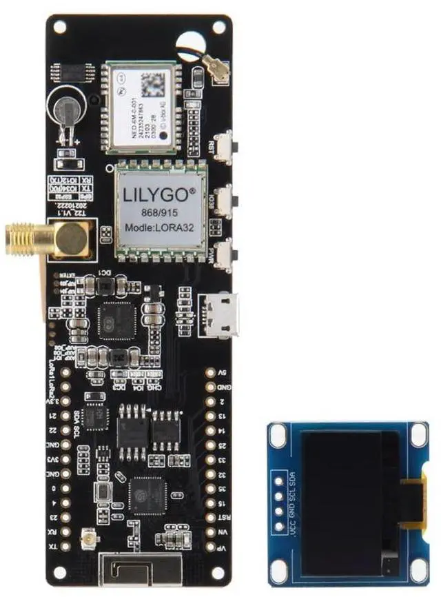 Alt view image 3 of 6 - T-Beam V1.2 Meshtastic ESP32 LoRa 915MHz GPS Development Board | TTGO, No Soldered OLED Screen