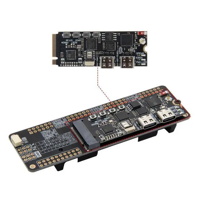 Alt view image 3 of 7 - T-FPGA ESP32-S3 TTGO Development Board | M.2 Slot FPGA Low-Power Microcontrollers