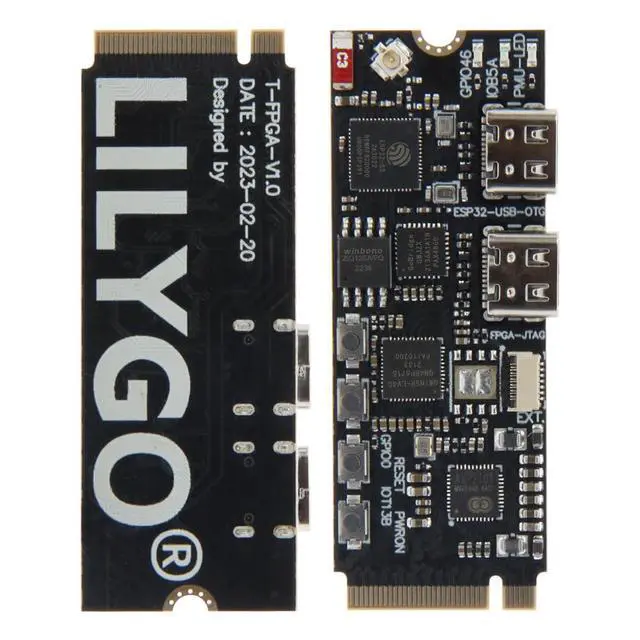 Alt view image 3 of 7 - T-FPGA ESP32-S3 TTGO Development Board | M.2 Slot FPGA Low-Power Microcontrollers
