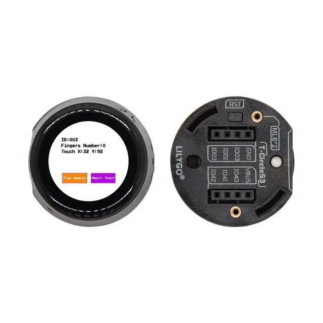 Alt view image 5 of 6 - T-Circle-S3 ESP32-S3 Battery Expansion Board (T-Circle-S3)