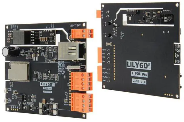 Alt view image 3 of 7 - T-POE-Pro ESP32-WROVER-E TTGO Development Board LAN8720 Ethernet RS485 POE Module