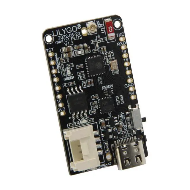 Alt view image 2 of 7 - TTGO T-OI Plus ESP32-C3 RISC-V MCU Wireless Module Development Circuits Board