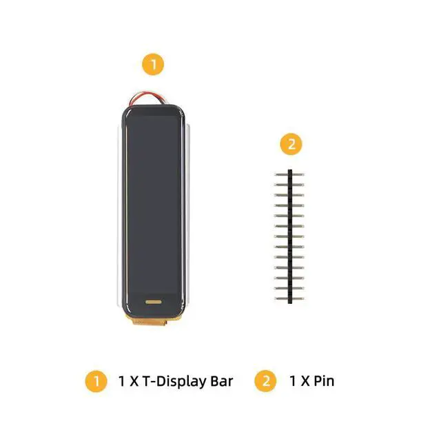 Alt view image 7 of 7 - T-Display Bar ESP32-S3 TTGO Development Board