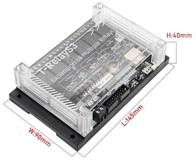 Alt view image 6 of 7 - T-RelayS3 ESP32-S3 6-Way Relay TTGO Development Board