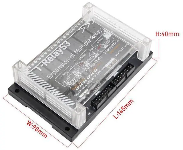 Alt view image 6 of 7 - T-RelayS3 ESP32-S3 6-Way Relay TTGO Development Board | WiFi, Bluetooth
