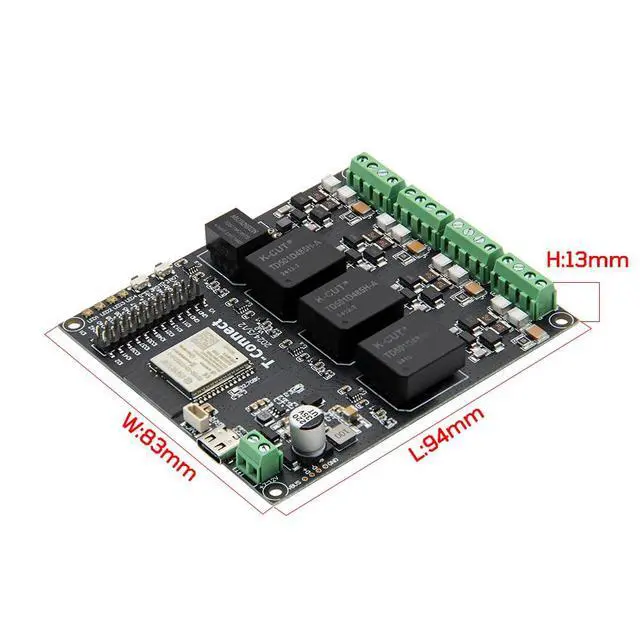 Alt view image 5 of 7 - T-Connect ESP32-S3 IOT TTGO Development Board | RS485/CAN Module, Supports Four Output Data Sets