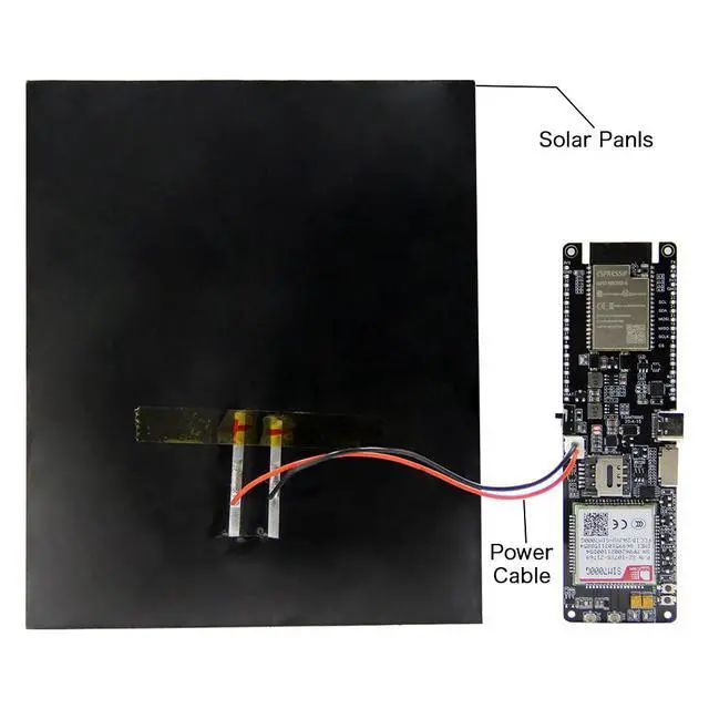 Alt view image 6 of 7 - T-SIM7000G ESP32-WROVER-B Solar Charge 4MB 2G/NB Development Board | GPS,TTGO