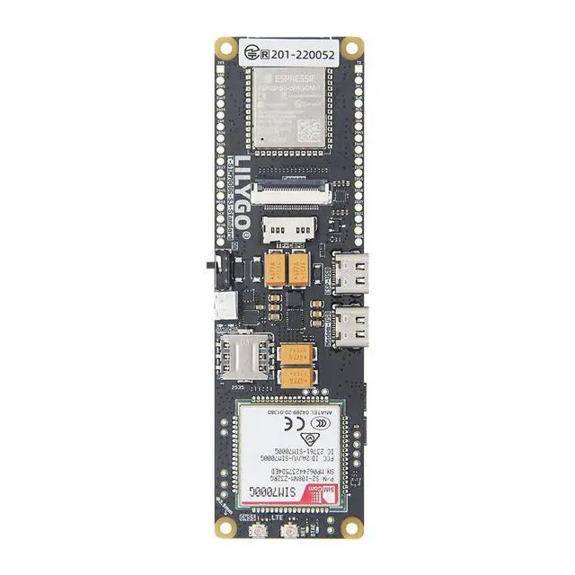 Alt view image 2 of 7 - T-SIM7000G-S3 Standard ESP32-S3 Development Board | Solar Charge ,SIM ,GPS, GSM 2G ,TTGO