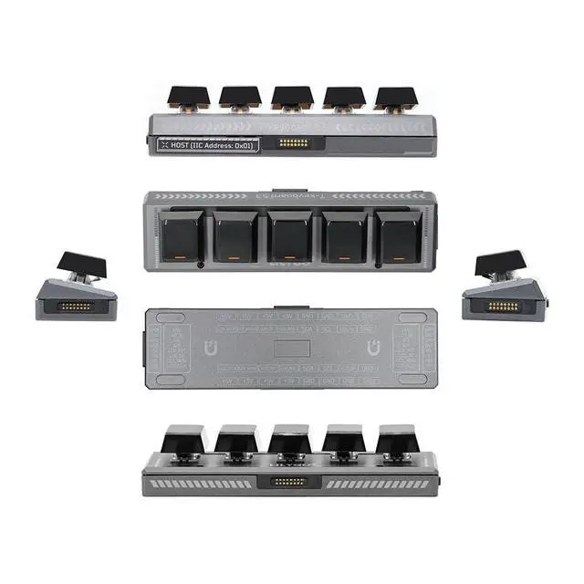 Alt view image 2 of 7 - T-Keyboard S3 Pro Expansion Board Keyboard Dev Board | with 5*0.85 inch All View TFT LCD TTGO