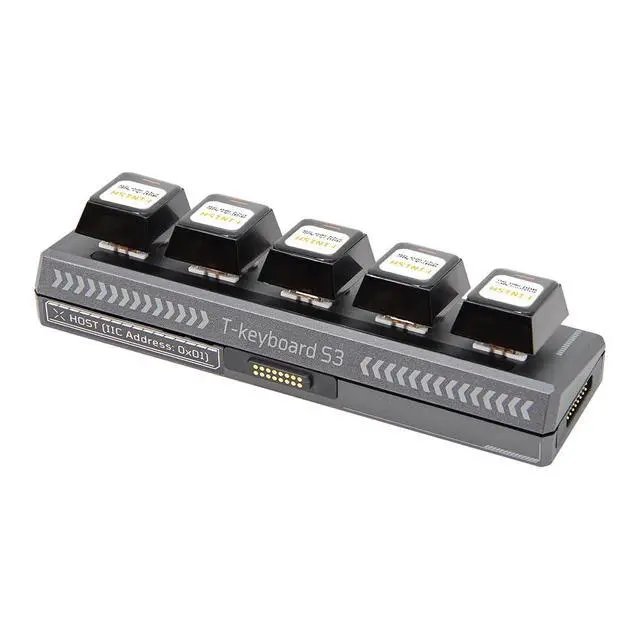 Alt view image 3 of 7 - T-Keyboard S3 Pro Expansion Board Keyboard Dev Board | with 5*0.85 inch All View TFT LCD TTGO