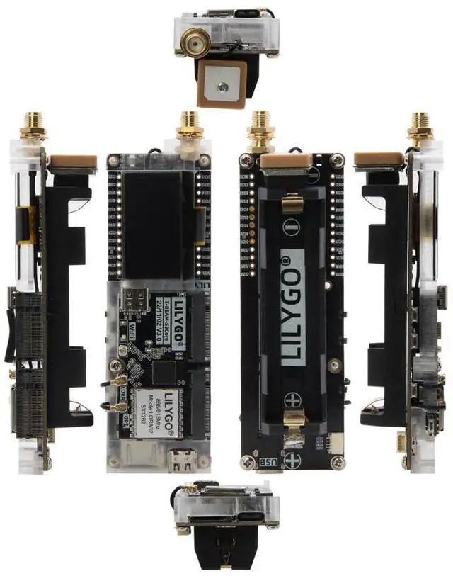 Main image of SoftRF T-BeamSUPREME ESP32-S3 LoRa 915MHz Development Board | GPS, OLED , TTGO