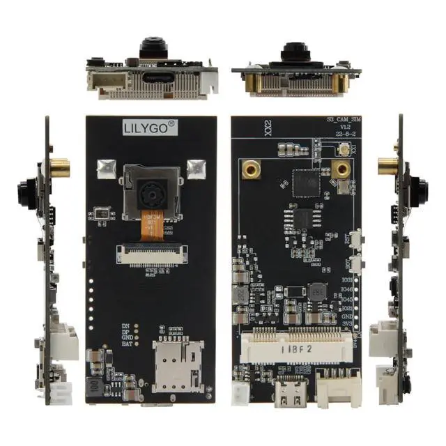 Alt view image 3 of 7 - T-SIMCAM OV2640 ESP32-S3 Development Board Microcontroller | IoT Electronic Wi-Fi & Bluetooth 5 BLE ESP32 S3 Kit Compatible with Cellular Modem Modules