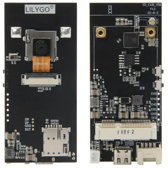 Main image of T-SIMCAM OV5640 ESP32-S3 Development Board(Normal Focusing) | IoT Electronic Wi-Fi & Bluetooth 5 BLE ESP32 S3 Kit Microcontroller Compatible with Cellular Modem Modules